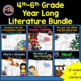 Year Long 4th-6th Grade Literature Bundle