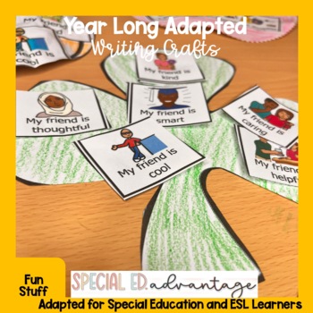 Preview of Year Long Adapted Crafts for Special Education and ESL Students