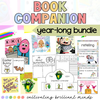 Preview of Year-Long Book Companion Bundle | Reading | Book Companion Activities