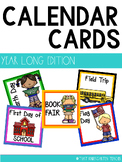 Year Long Calendar Cards