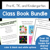 Year Long Class Book Bundle - Shared Writing - Preschool, 