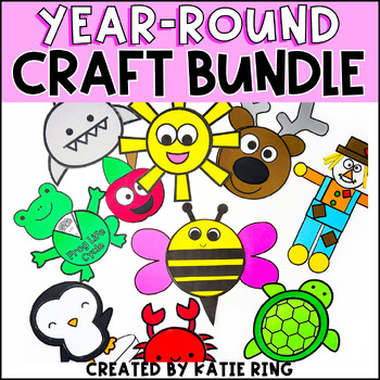 Preview of Year-Long Craft BUNDLE - Holiday & Seasonal Art Projects