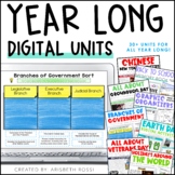 Year Long Digital Social Studies + Science Activities | In
