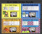 Year Long ELA Skills Strips Bundle