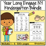 Year Long Kindergarten Math Bundle Engage NY