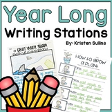 Year Long Writing Station Activities