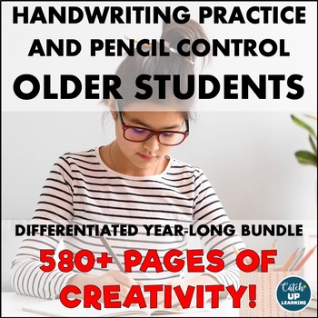 Preview of Handwriting Practice for Older Students Year-Long Fine Motor Skill Activities