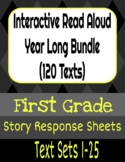 Year Long Interactive Read-Alouds Text Sets 1-25: First Grade