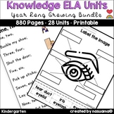 Year Long Knowledge Units Worksheets with Nursery Rhymes K