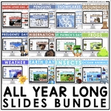 Year Long Learning Slides Bundle