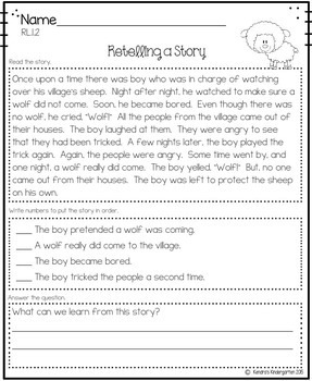 Year Long No Prep Math and Literacy Mega Packet for First Grade (Common ...