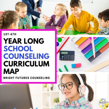 Preview of Year-Long School Counseling Curriculum Map