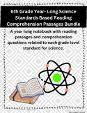 Year-Long Science Standards Based Reading Comprehension Bu