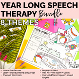 Year Long Speech Therapy Bundle