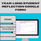 Year-Long Student Reflection Google Form: Track Progress