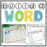 Year Long Word Building Station for Spelling