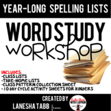 WORD STUDY WORKSHOP Year-Long Word Pattern Lists