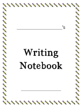 Preview of Year Long Writing Notebooks