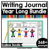 Year Long Writing Prompt Journal Activities with Sentence 