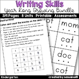 Year Long Writing Skills - Worksheets and Assessments GROW