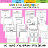 Year One Australian Curriculum Aligned Geography Pack