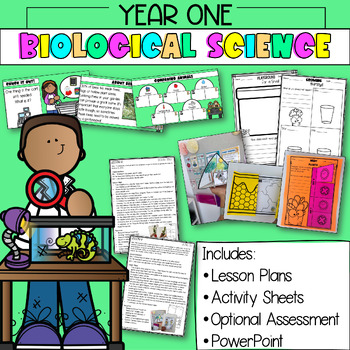 Preview of Year One Biological Science | Unit Plan | Australian Curriculum V8 & V9 |