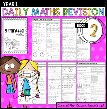 Preview of Year One Daily Maths Revision Book 2