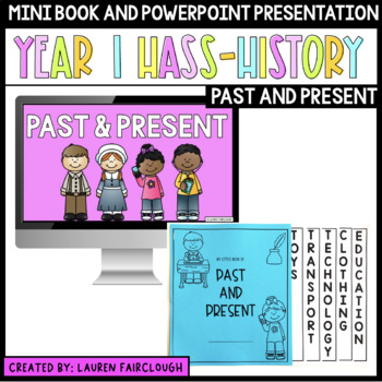 Preview of Year One HASS - History - Past and Present Flip Book
