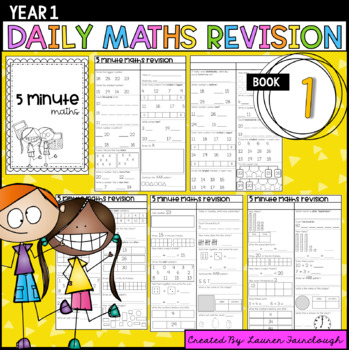 Preview of Year One Maths Revision: Book 1