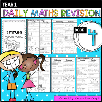 Preview of Year One Maths Revision: Book 4