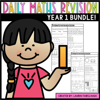 Preview of Year One Maths Revision Bundle