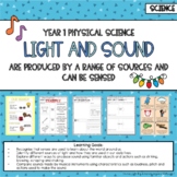 Year One Physical Science - Light and Sound