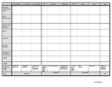 Year Planning Graphic Organizer for All Subjects (Word version)