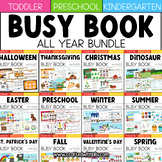 All Year Busy Book Mega Bundle Toddler, Preschool, Kinderg