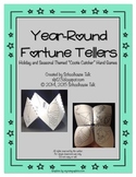 Year-Round Fortune Tellers {cootie catcher hand games}