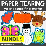 Year-Round Paper Tearing Activities Bundle - Tear Art - To
