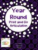 Year Round Print and Go Articulation