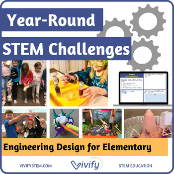 Preview of Year-Round STEM Activity Bundle (Elementary STEM)