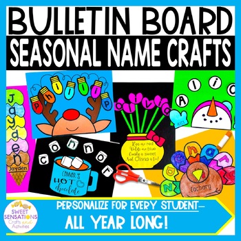 Preview of Name Craft Summer Bulletin Board Ideas Ice Cream Name Craft Summer Name Craft