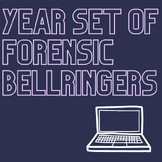 Year Set of Daily Agenda/Bellringers - Forensic Science & Generic