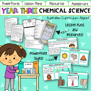 Preview of Year Three Chemical Science | Melting & Cooling! | Australian Curriculum