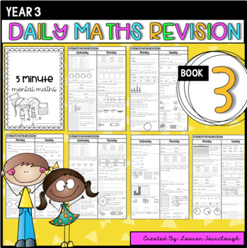 Preview of Year Three Maths Revision Book 3