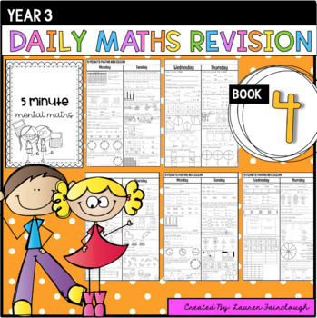 Preview of Year Three Maths Revision: Book 4