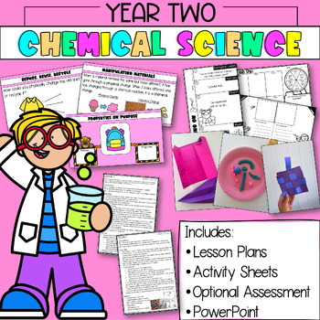 Preview of Year Two Chemical Science Unit | Australian Curriculum V8 and V9 |