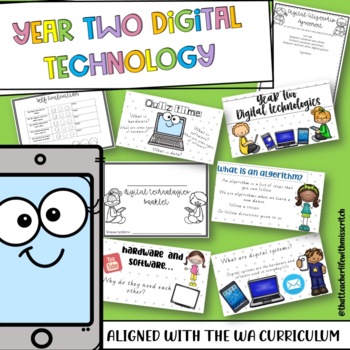 Preview of Year Two Digital Technologies Unit
