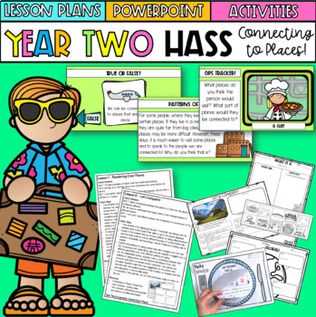 Preview of Year Two HASS 'Connecting To Places' | Australian Curriculum | Geography