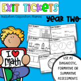 Year Two Math Exit Tickets | Assessment | Australian Curri