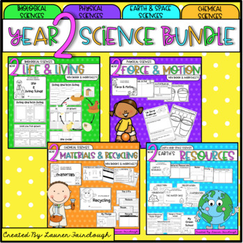 Preview of Year Two Science Bundle