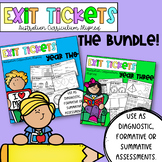 Year Two & Three Math Exit Tickets | Australian Curriculum