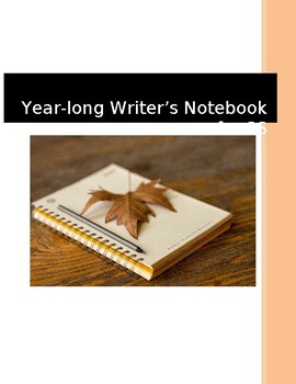 Preview of Year-long Writer's Notebook for Social Studies/US History